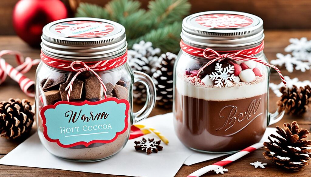 DIY gifts in a jar