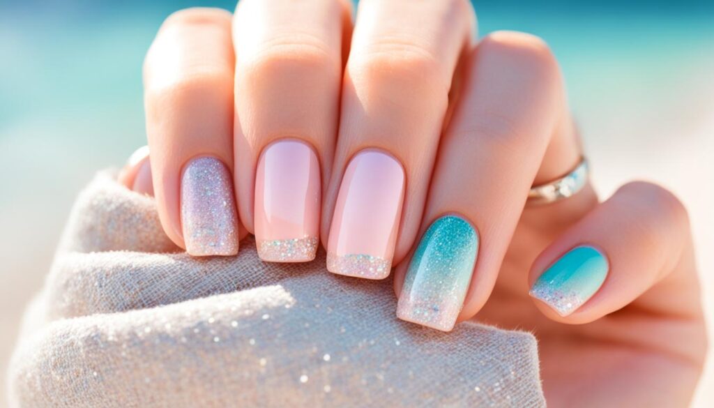 classy summer nails simple