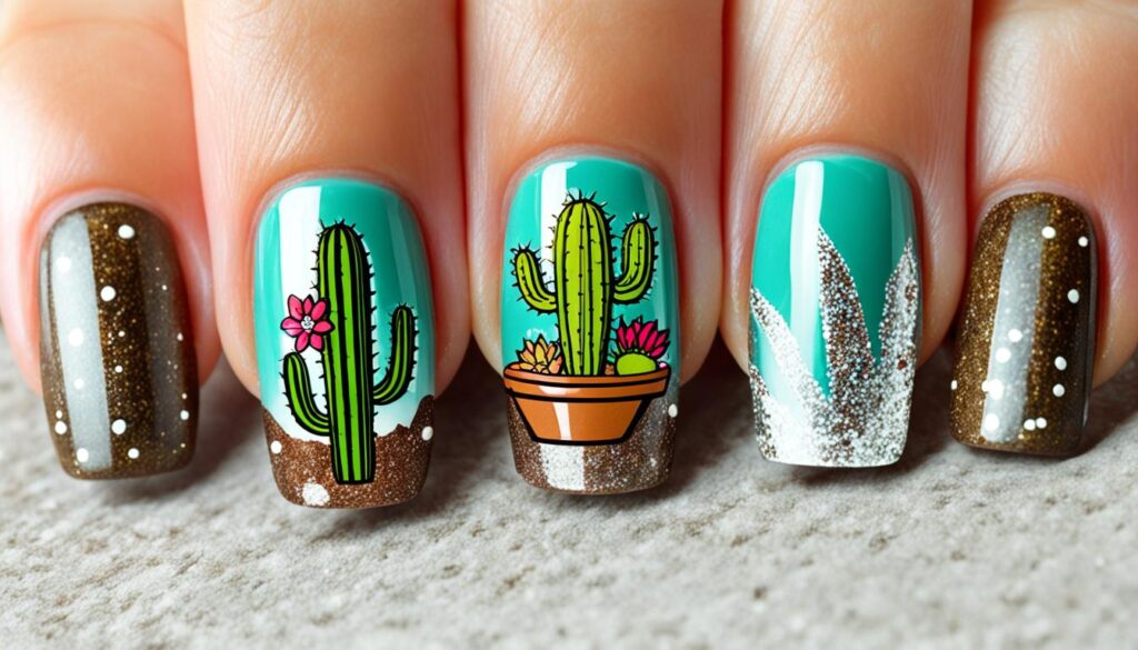 country western nails