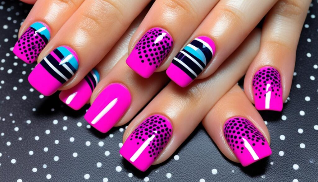 cute funky nail designs