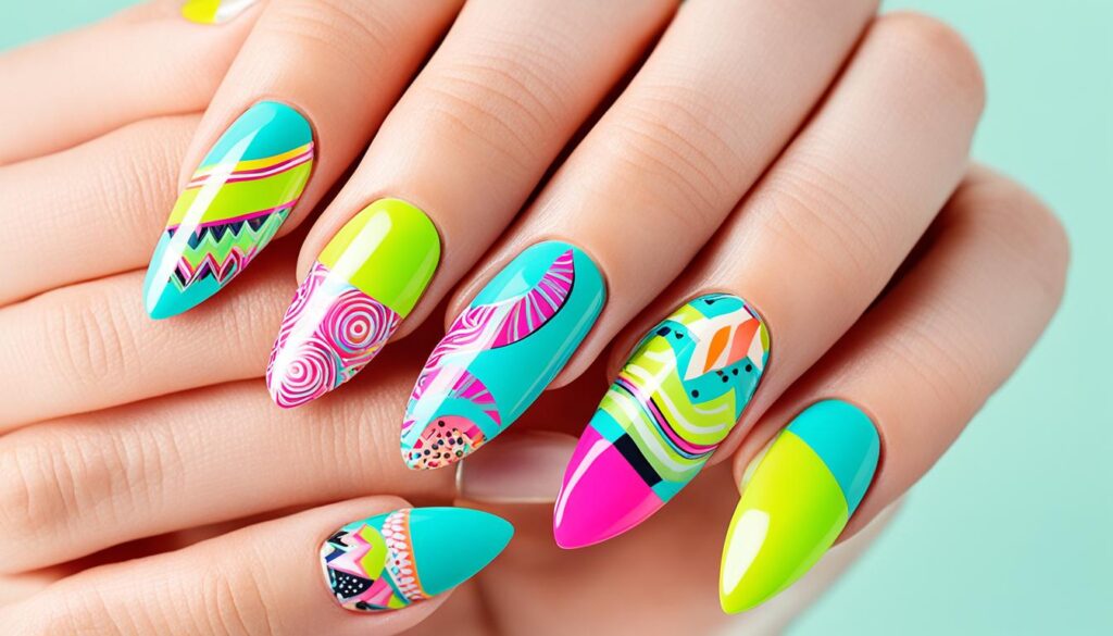 funky nails