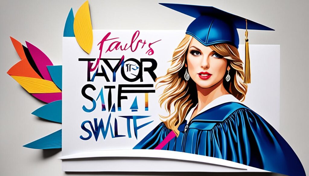 graduation cap designs taylor swift