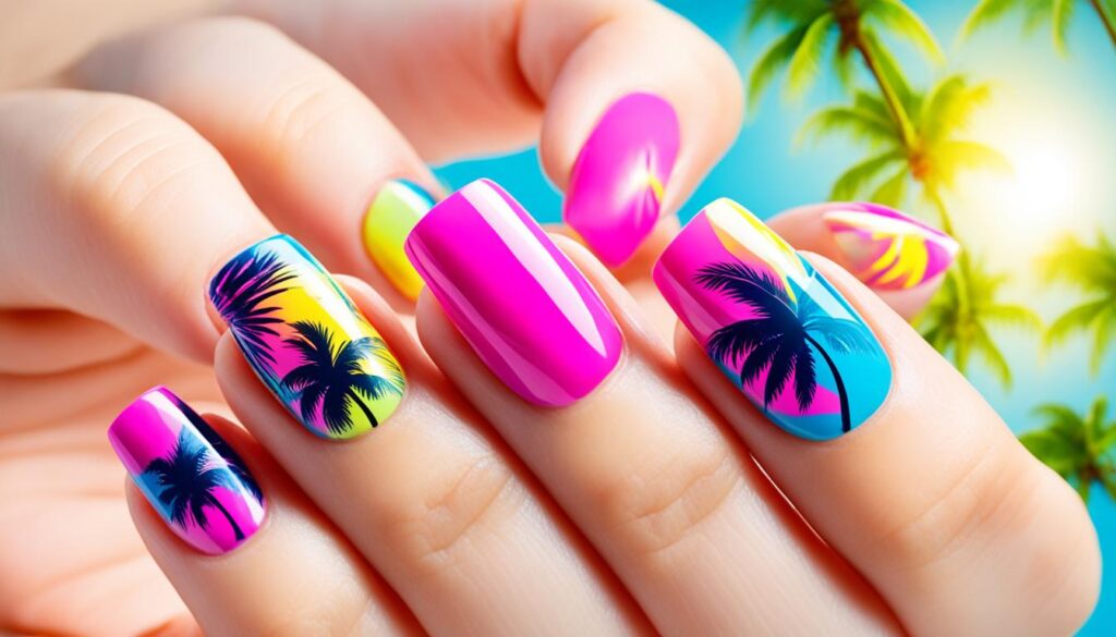 summer nail art