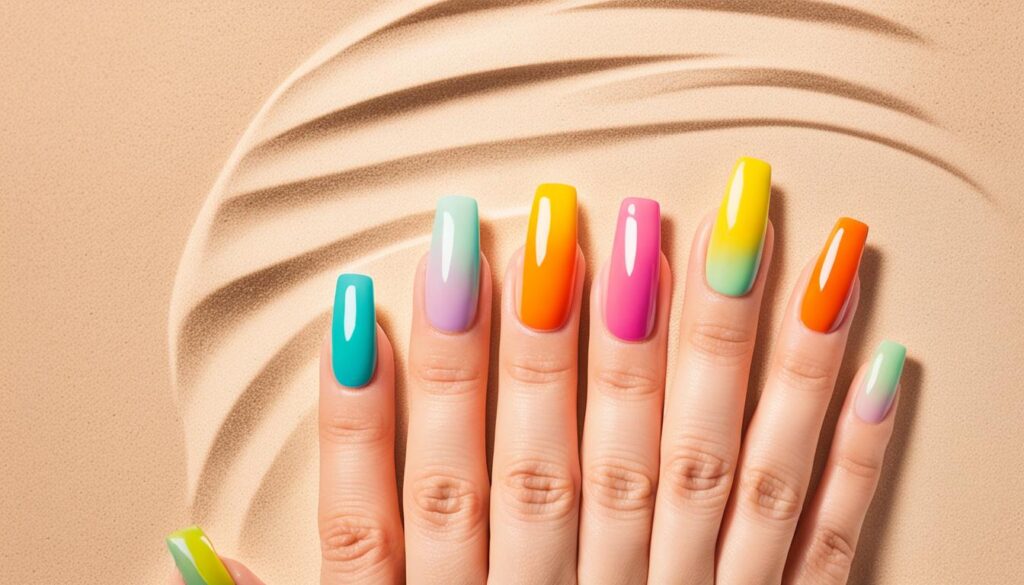 summer nails 2024 color trends