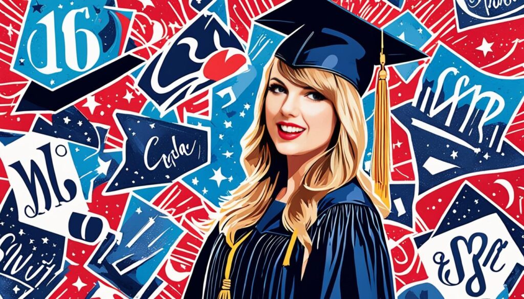 taylor swift commencement speech themes