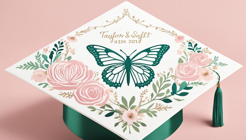 taylor swift graduation cap toppers