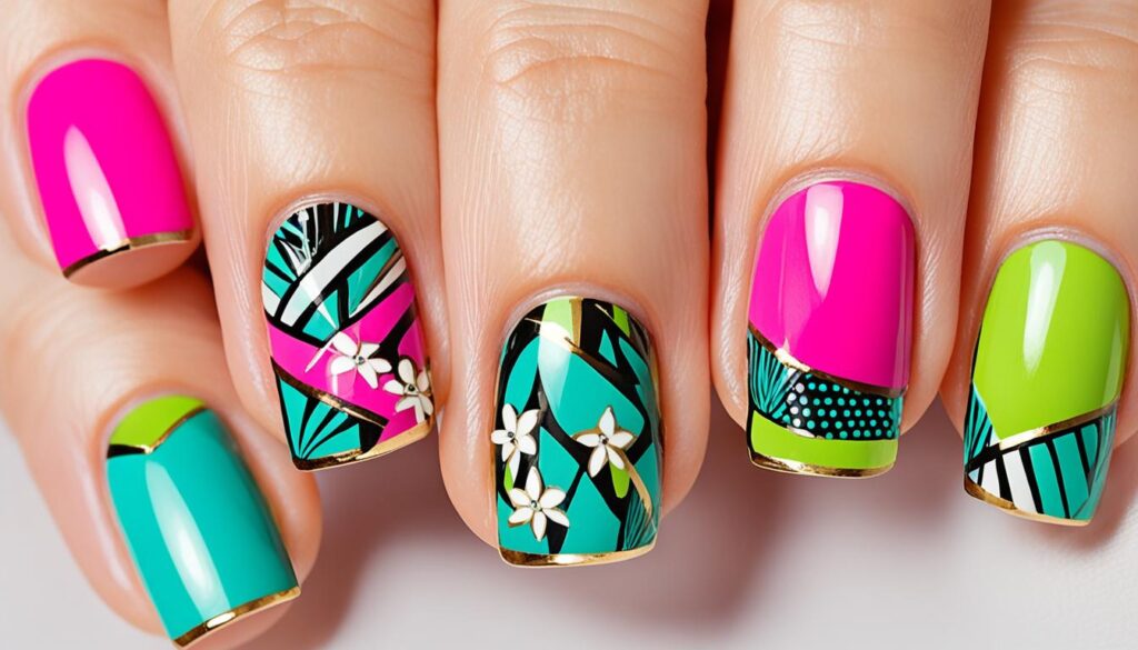 trendy nail art